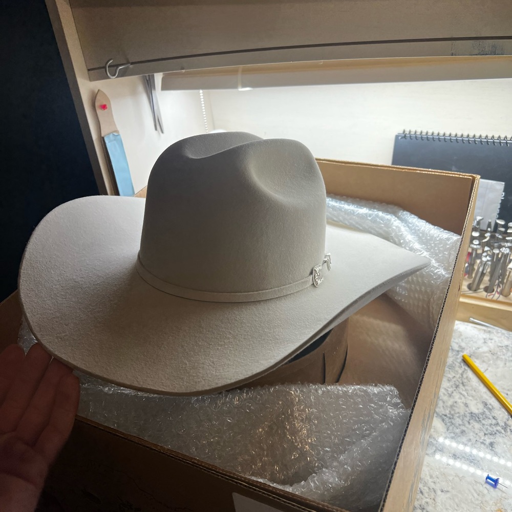 Stetson 6X silver Felt cowboy hat